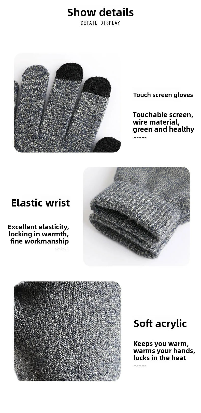 Winter Electric Heated Gloves Touch Screen Motorcycle/Bike Warm Gloves Outdoor Riding Skiing Mitten USB Heated Gloves No Battery