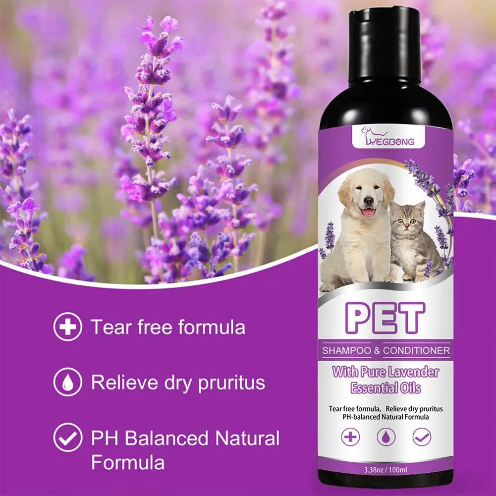 Weichmachendes Shampoo-Gel für Tierhaare