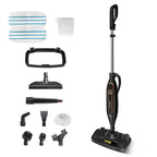Steam vacuum cleaner -12 in 1 - 1250W - 330 ml-eliminates viruses and bacteria