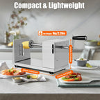 Manual Potato Spiral Cutter with 3 Blades Twisted Vegetable Manual Slicer Kitchen Tools Cutting Thickness 2.5-3mm