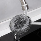 Steel Wire Ball Pot Brush Kitchen Pan Dishes Cleaning Brush