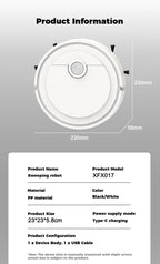 Robot Vacuum, Sweeping and Mopping Integrate, Fully Automatic Mini Intelligent Vacuum Cleaner - Household Cleaning