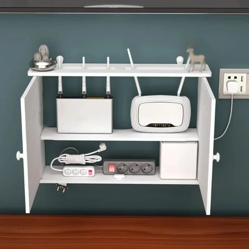 Wireless Wifi Router Shelf And Storage Box - Motionshop