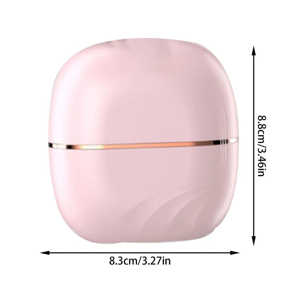 Portable Hair Straightener Brush Anti-Scald Shell Cordless USB Charging