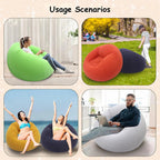 Inflatable Lazy Sofa Folding Portable Pvc Inflatable Air Chair for Living Room