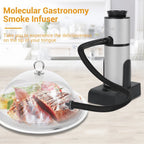 Portable Food Cold Smoke Generator Molecular Cuisine Smoking Gun Meat Burn Cooking for BBQ Cocktail Use AA Battery