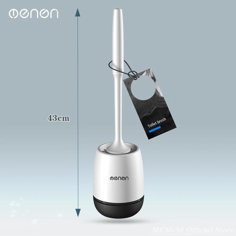 Silicone Toilet Brush Cleaner Brush Wall Floor Bathtubs And Accessories Cleaning Tools Cleanliness Bathroom Accessories - Motionshop