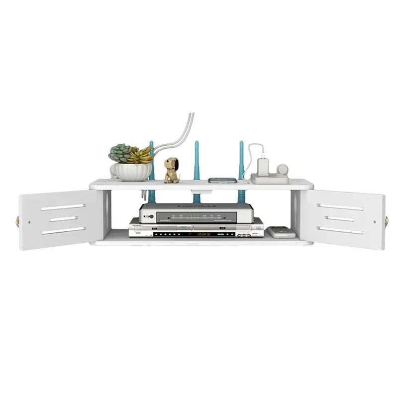 Wireless Wifi Router Shelf And Storage Box - Motionshop