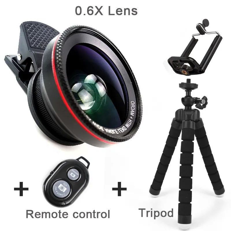 SnapPro Camera Lens Set – Travel-Friendly Phone Photography Kit | Motionshop - Motionshop