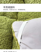 Mattress Topper Warm Lamb Fleece Mattress Upholstered Bed Winter Student Dormitory Sleeping Pad Single Double Floor Mat