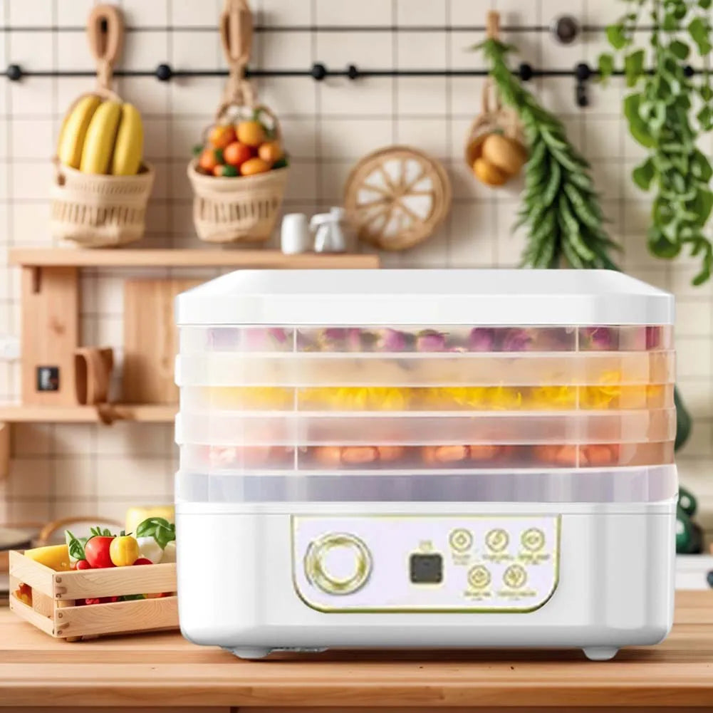 Fruit Jerky Maker 220V Temperature Adjustable 0-70 Degree Food Meat Dehydrator Machine for Fruits Meat Vegetables Candy & Snacks Motionshop