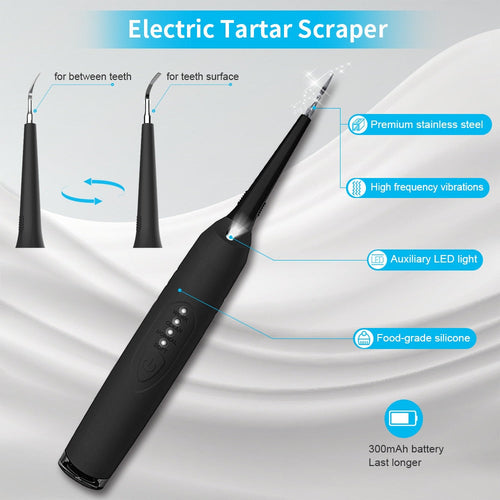 Elektrischer Zahnreiniger Sonic Dental Scaler LED-Licht Zahnaufhellung