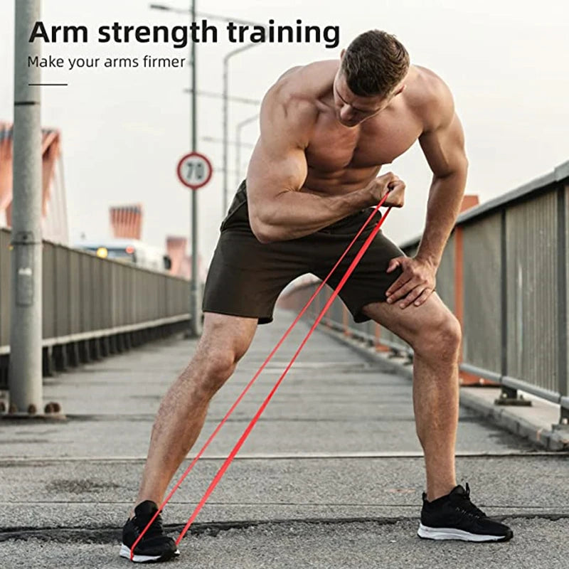 Portable Resistance Band Set – FlexFit Home &amp; Travel Fitness | Motionshop - Motionshop