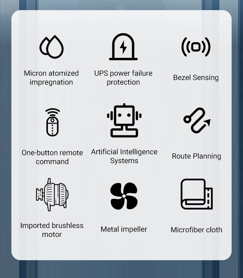Vacuum Window Cleaning Robot Window Cleaner Electric Glass limpiacristales Remote Control