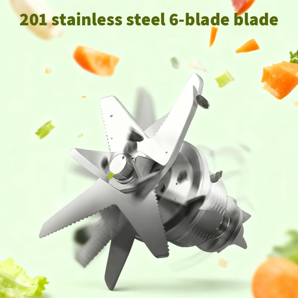 300W Fruit juicer home blender Multifunctional mixer with glass cup Compact Smoothie & Food Processing Blender Five-speed