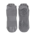 Yoga slipper Socks Men Cotton Thin Silicone Non-slip Grip Pilates Low-ankle Sock