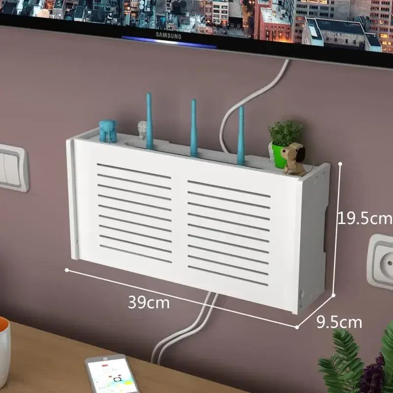 Wireless Wifi Router Shelf And Storage Box - Motionshop