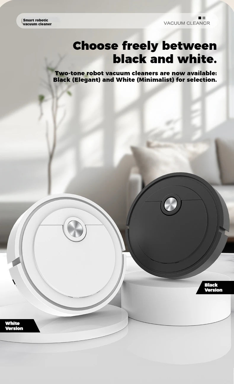 Robot Vacuum, Sweeping and Mopping Integrate, Fully Automatic Mini Intelligent Vacuum Cleaner - Household Cleaning