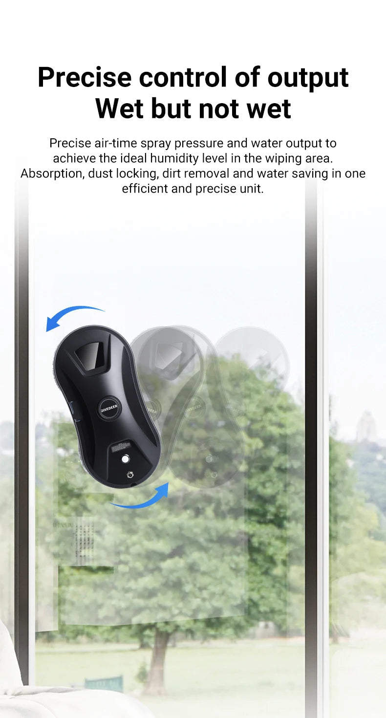 Vacuum Window Cleaning Robot Window Cleaner Electric Glass limpiacristales Remote Control