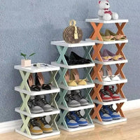 Multi-Layer Shoe Rack Storage Organizer Household Shoe Cabinet