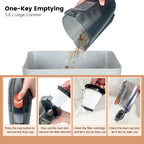 Sejoy 110/220v Corded Vacuum Cleaners 15Kpa Powerful Suction 600W Motor Stick Handheld Vacuum Cleaner for Home Pet Hair Carpet