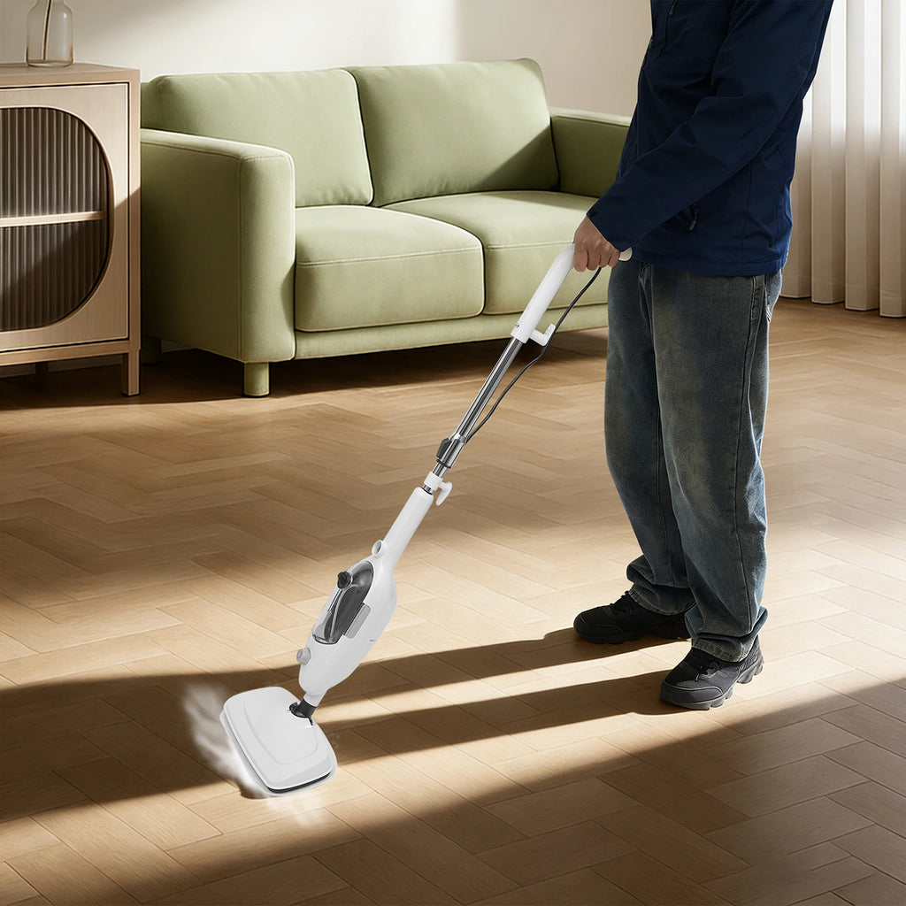 High Pressure Electric Steam Cleaner, Handheld Steam Mop with Accessories Set for Windows Kitchen Floor Garment
