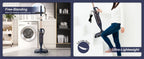 Steam Vacuum Mop, 1200W 8 in 1 Rotary Pads, 15 Seconds Fast Heating, Steam Mop for Kitchen,Carpet, Hardwood Floor