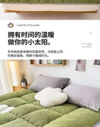 Mattress Topper Warm Lamb Fleece Mattress Upholstered Bed Winter Student Dormitory Sleeping Pad Single Double Floor Mat