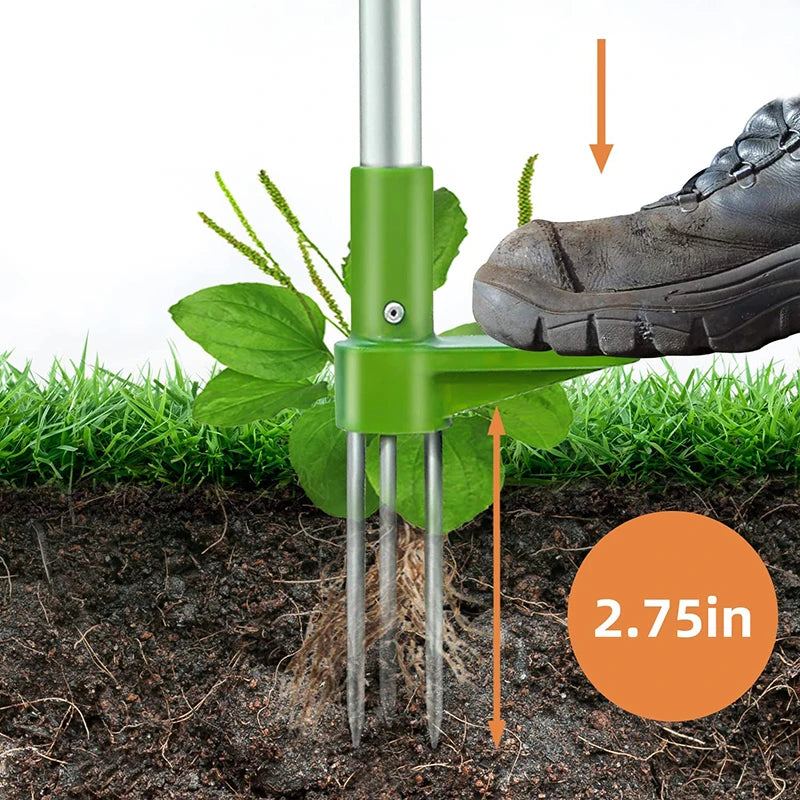 Long Handle Weed Remover – Durable Garden Root Puller - Motionshop