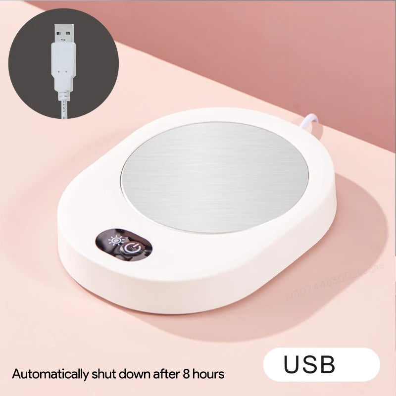 Cup Warmer Thermostatic Temperature for Coffee Milk Tea Water DC 5V USB Heating Pad Mug Heater For Home Office Desk