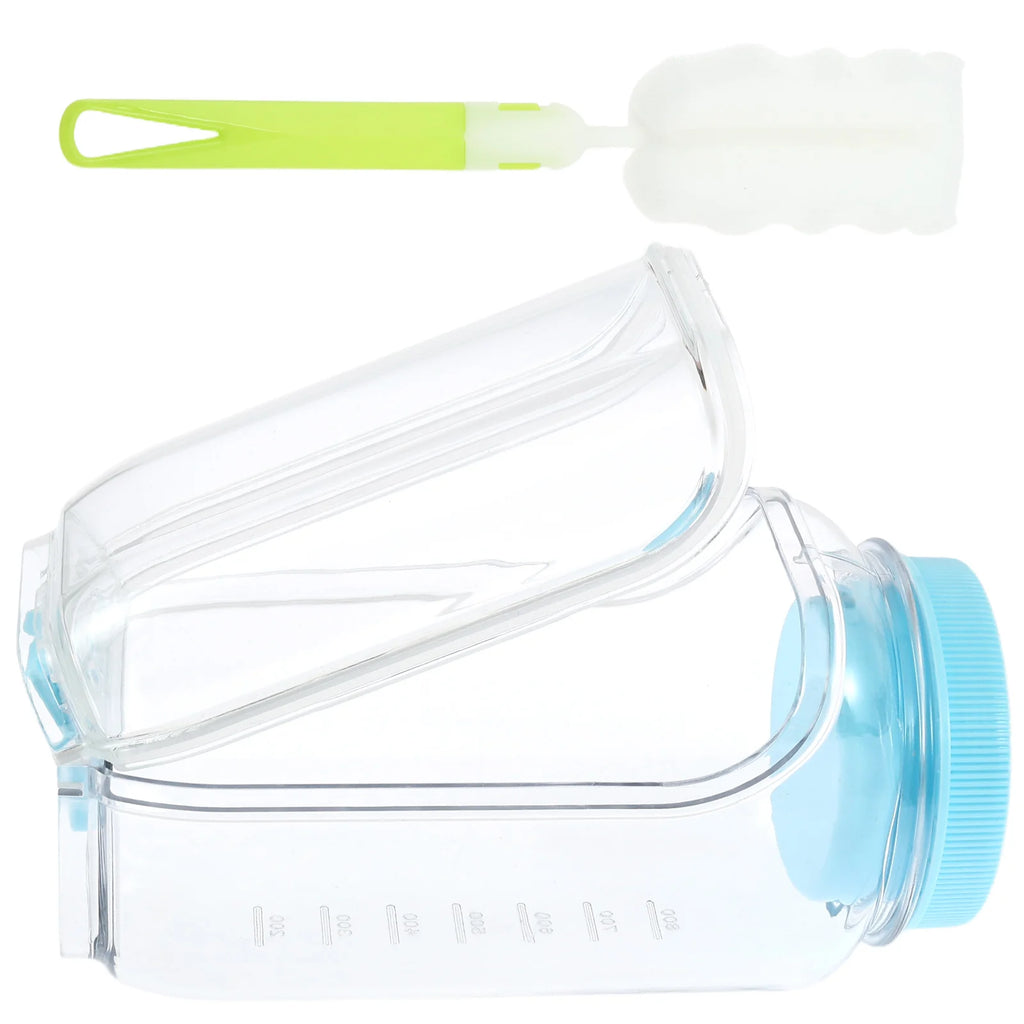 Salad Jar with Side Opening Leakproof Fruit Salad Container Mason Jar Salad Container for Lunch Work Travel & Outdoor