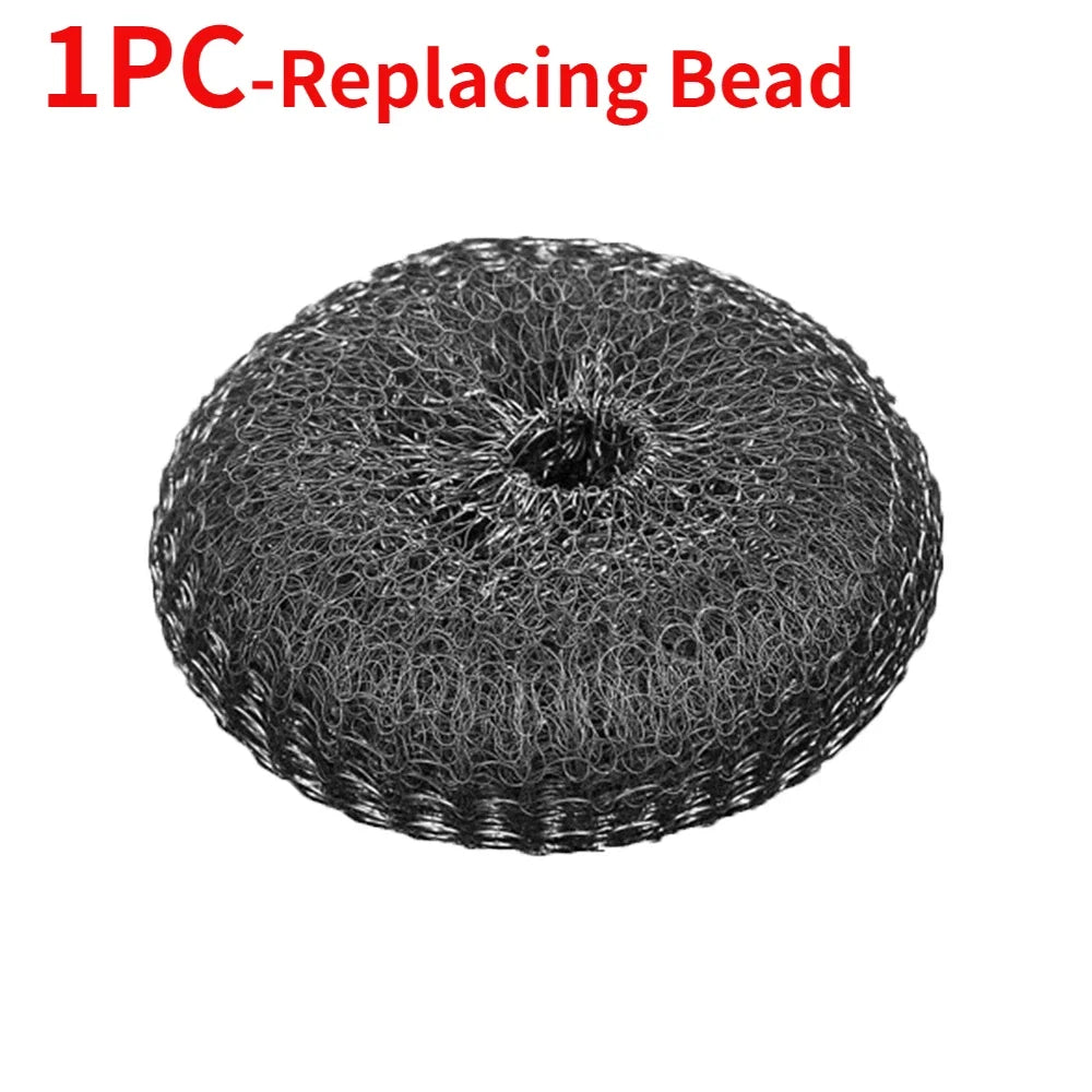 Steel Wire Ball Pot Brush Kitchen Pan Dishes Cleaning Brush