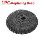 Steel Wire Ball Pot Brush Kitchen Pan Dishes Cleaning Brush