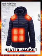 Smart Heating Jacket heating zone, 4 Switches, 3 temperature options