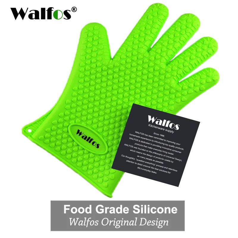 Silicone Oven Kitchen Glove Heat Resistant - Motionshop