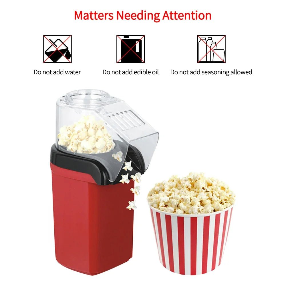 Fully Automatic Popcorn Machine For Home Kitchen Popcorn Makers
