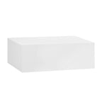 WOLTU 2PCS/Set Modern Bedroom Nightstand Hanging Bedside Table Wall Mounted Bedside Cabinet with Drawer for Living Room