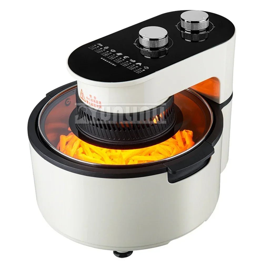 Household Touch Screen Air Fryer Multi-function Intelligent Oil-free Electric Fryer