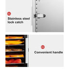 220V Dry Fruit Machine Food Dehydration Dryer Fruit Dryer Commercial Stainless Steel Food Dryer Dried Vegetables Pet Snacks