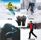 Winter Gloves Men Women Touch Screen Warm Gloves Water Resistant Windproof