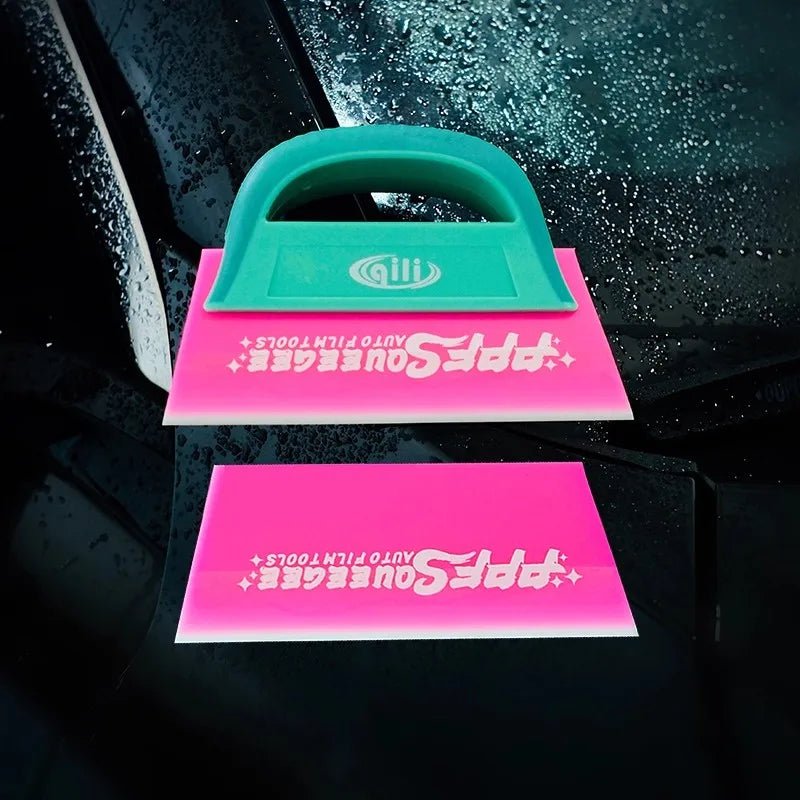 Rubber Water Squeegee Car Ice scraper & Snow Shovel