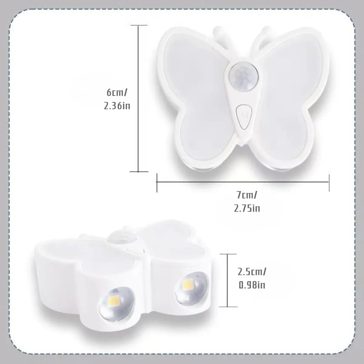 Mini Butterfly LED Wall Light