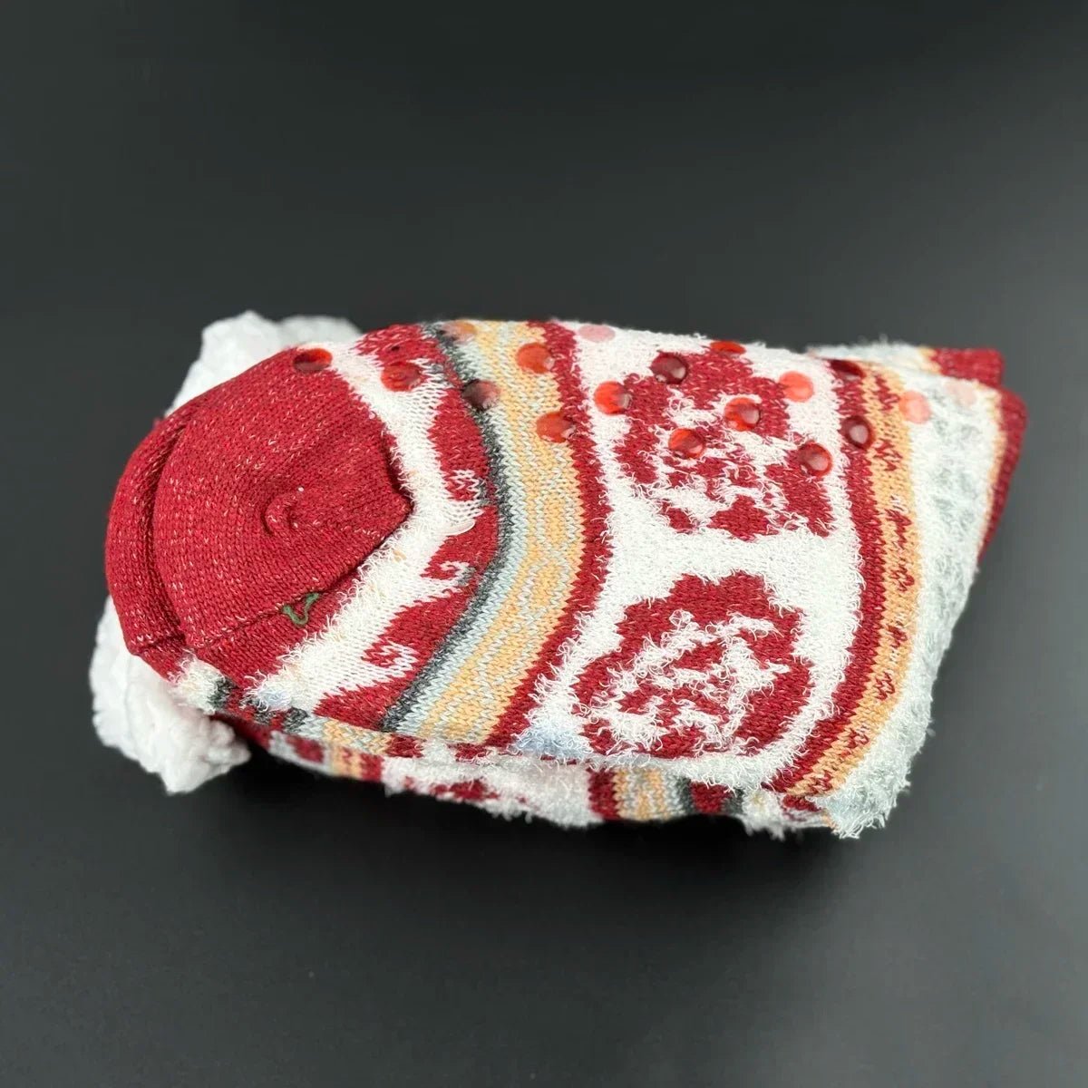 Thermal Winter Warm Slipper Socks Non Slip Grip Fluffy Fuzzy Slipper Socks Short Furry Monkey - Motionshop