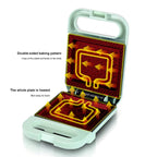 Electric Sandwich Maker Bread Presser with Non-Stick Coating Home Toaster Breakfast Making Machine Kitchen Egg Meat Omelette Pan