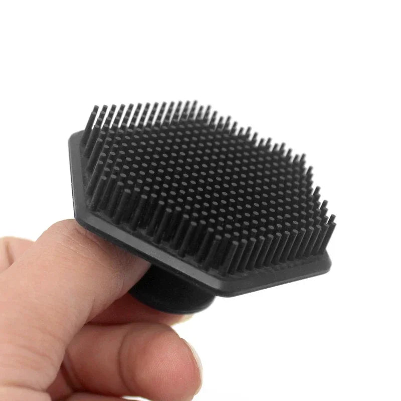 Men Facial Cleaning Brush Scrubber Silicone Miniature Face Deep Clean Shave Massage Face Scrub Brush Face Cleaner - Motionshop