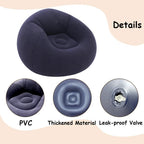 Inflatable Lazy Sofa Folding Portable Pvc Inflatable Air Chair for Living Room