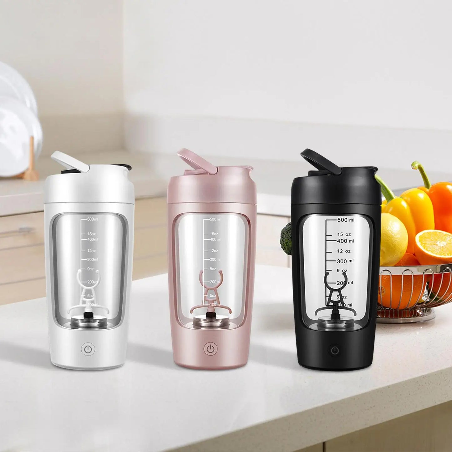 Portable USB Multipurpose Blender Electric Protein Shaker Bottle - Motionshop