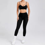 Yoga And Sports High Waist Hip-Lifting Set