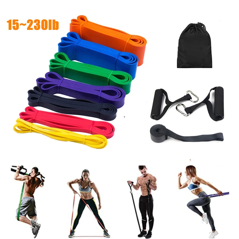 Portable Resistance Band Set – FlexFit Home &amp; Travel Fitness | Motionshop - Motionshop