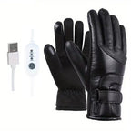 Winter Electric Warming Gloves Thermal Heated Gloves USB Heated Gloves
